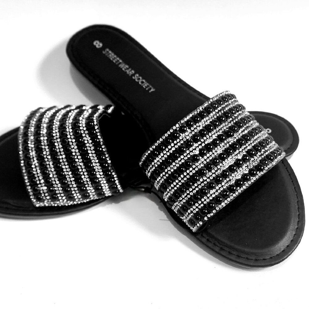 Jersey, Slip On Sandals
